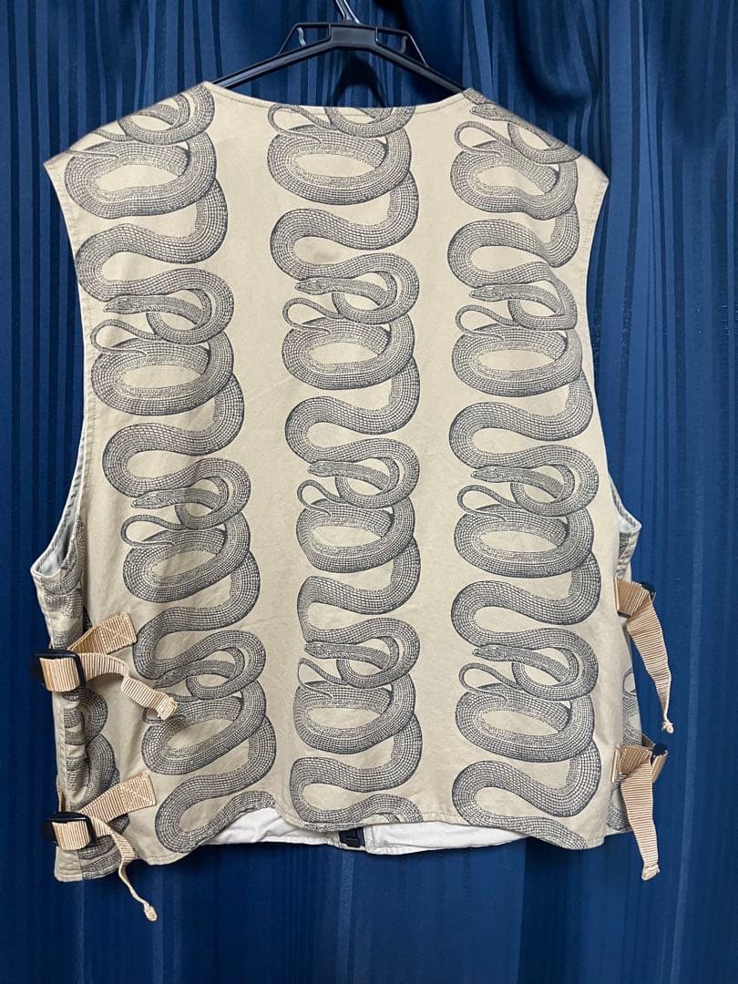 HYSTERIC GLAMOURフィッシングベスト スネーク　定価¥44000