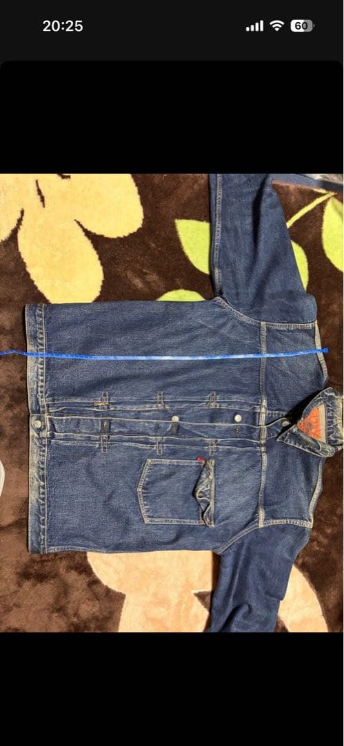 フルカウント　デニムジャケット1st 別注モデル　Tバック　42サイズ