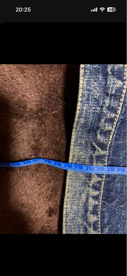 フルカウント　デニムジャケット1st 別注モデル　Tバック　42サイズ