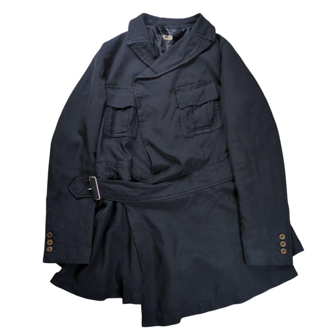 【希少】コムデギャルソン コムコム ポリ縮 ベルテッド プリーツジャケット