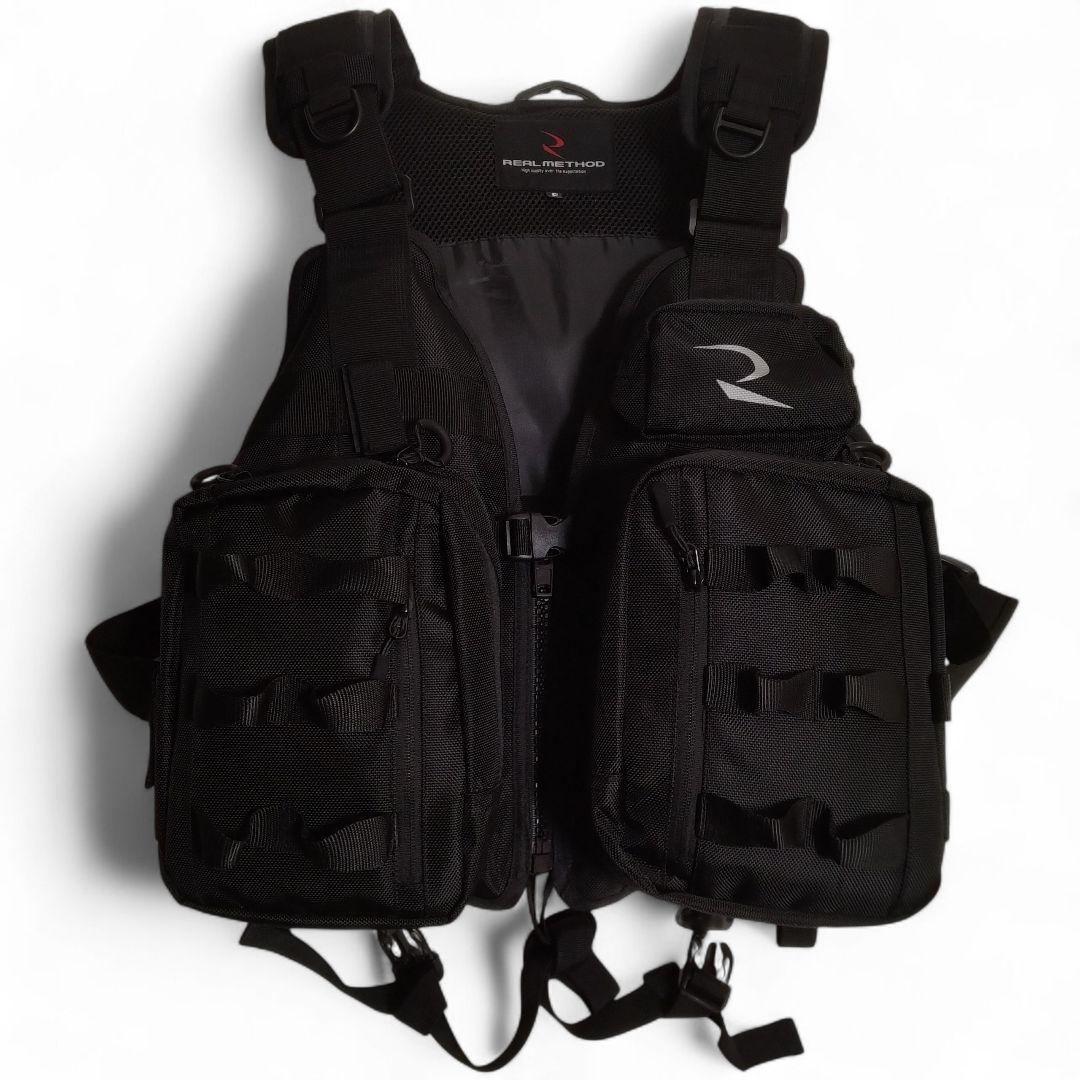 【極美品】タカミヤ リアルメソッド フローティングベスト フィッシングベスト