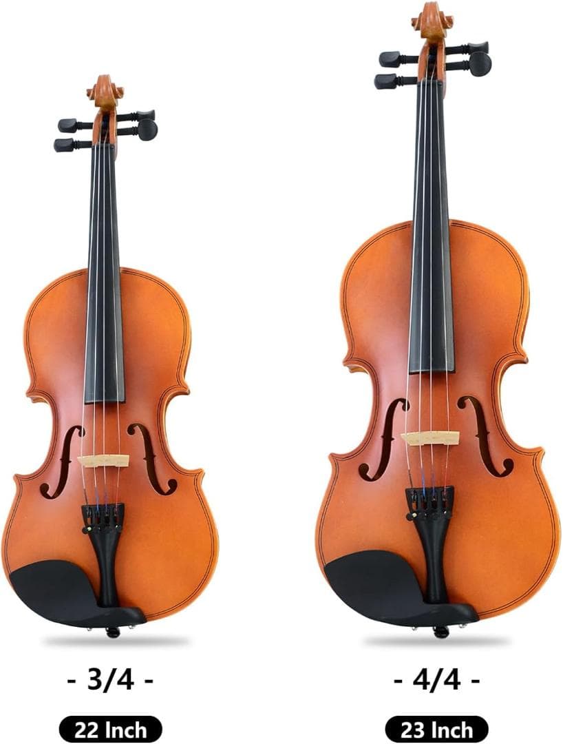 M2206-121-86】バイオリン 3/4 初心者セット ヴァイオリン 弓2本