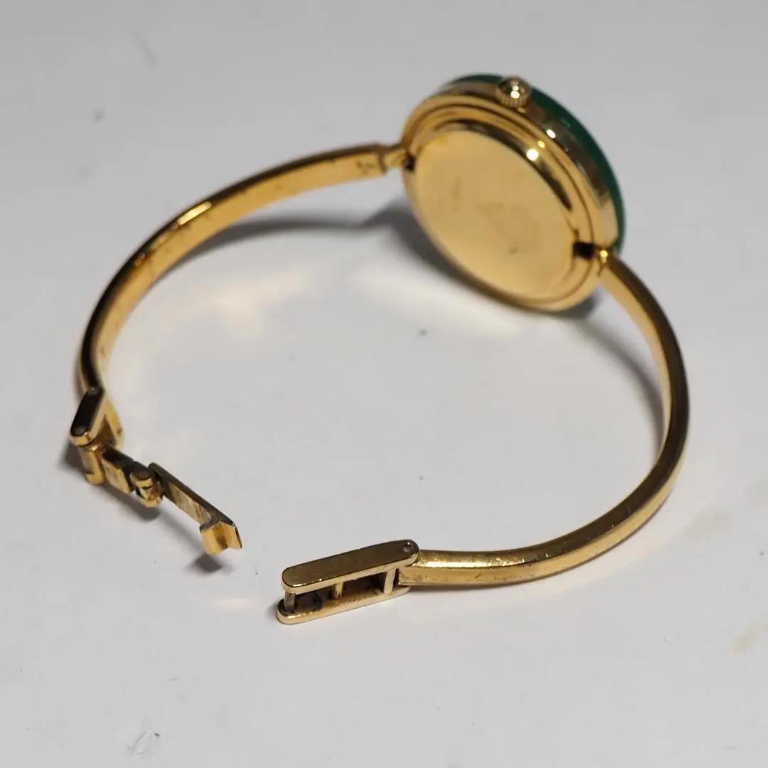 美品 グッチ GUCCI チェンジベゼル バングルウォッチ 腕時計 F601