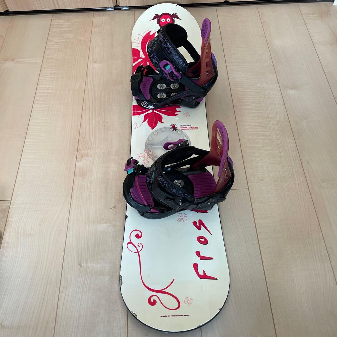キッズ　スノーボード2点セット　108cm