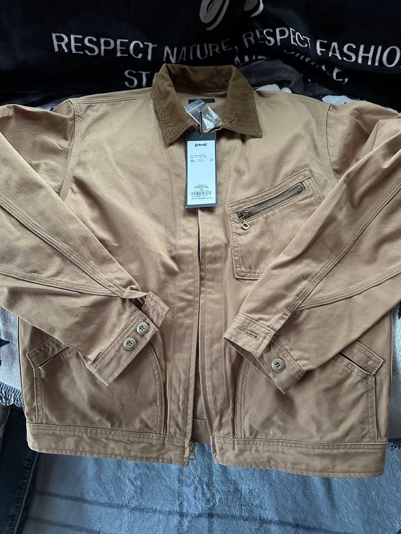 Schott チノ ワークジャケット L