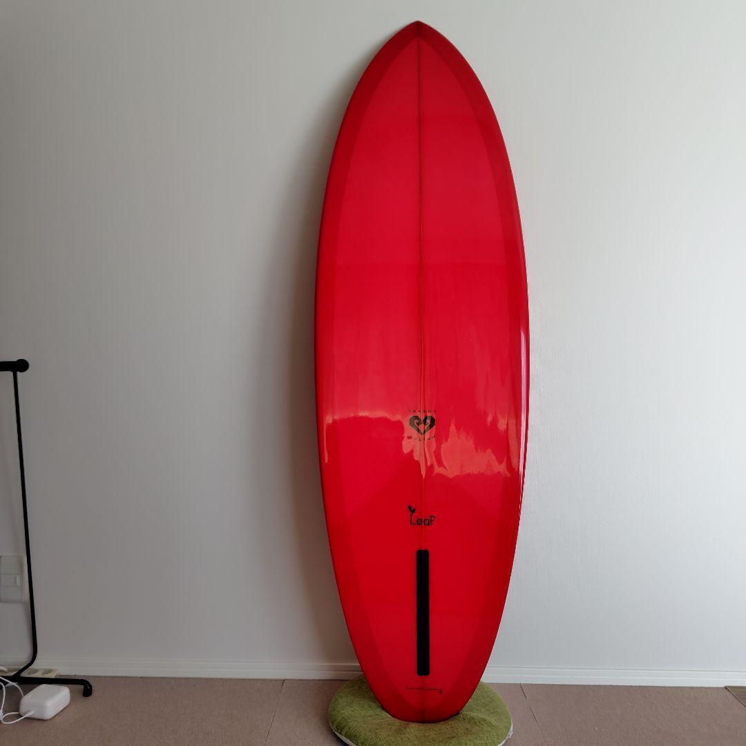 手渡し可。大幅値下げ❗️超レア超美品！タケダカスタムサーフボードLeaf 5'6