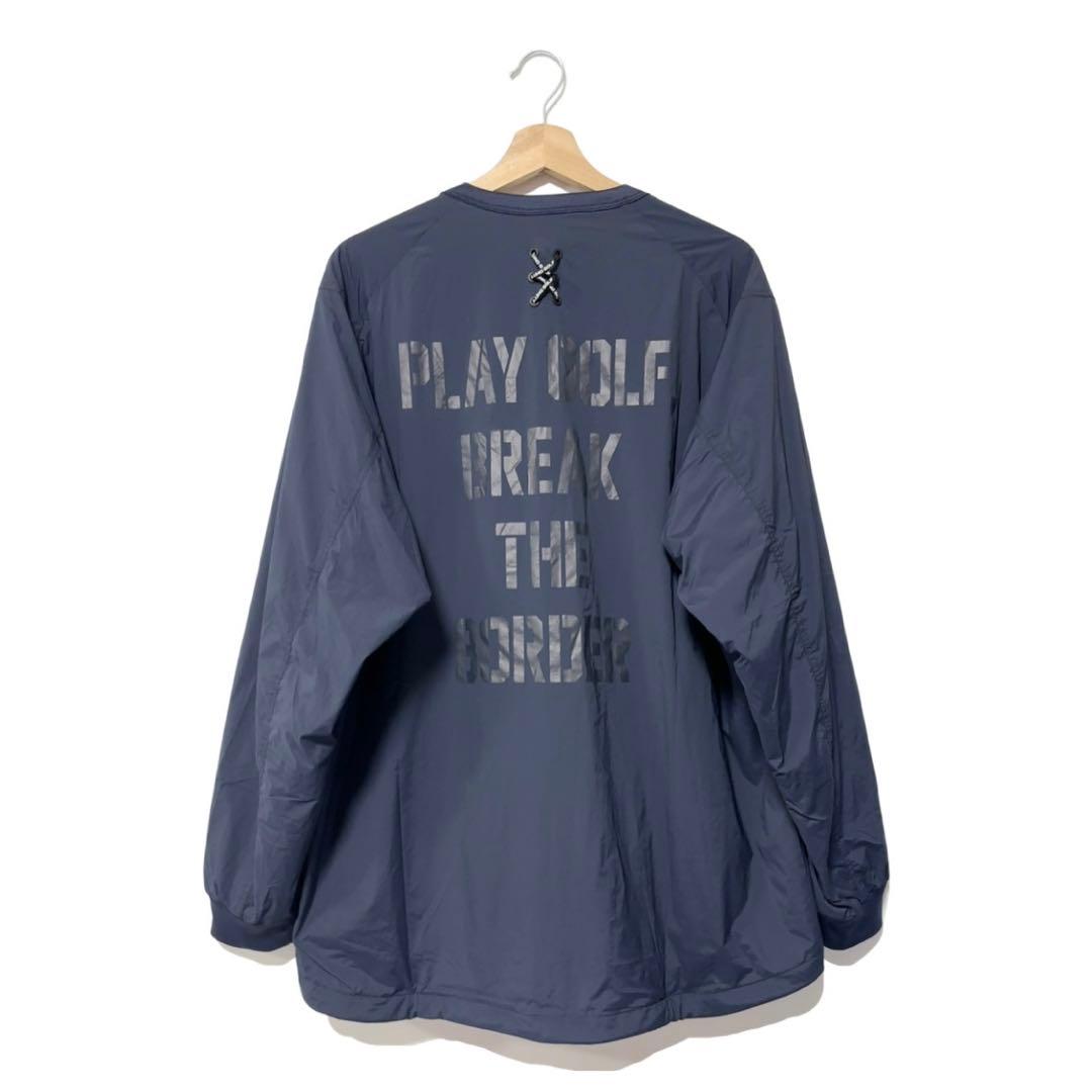 新品 ラッセルノ ゴルフ コンバットポケット ナイロン セットアップ 2XL 紺