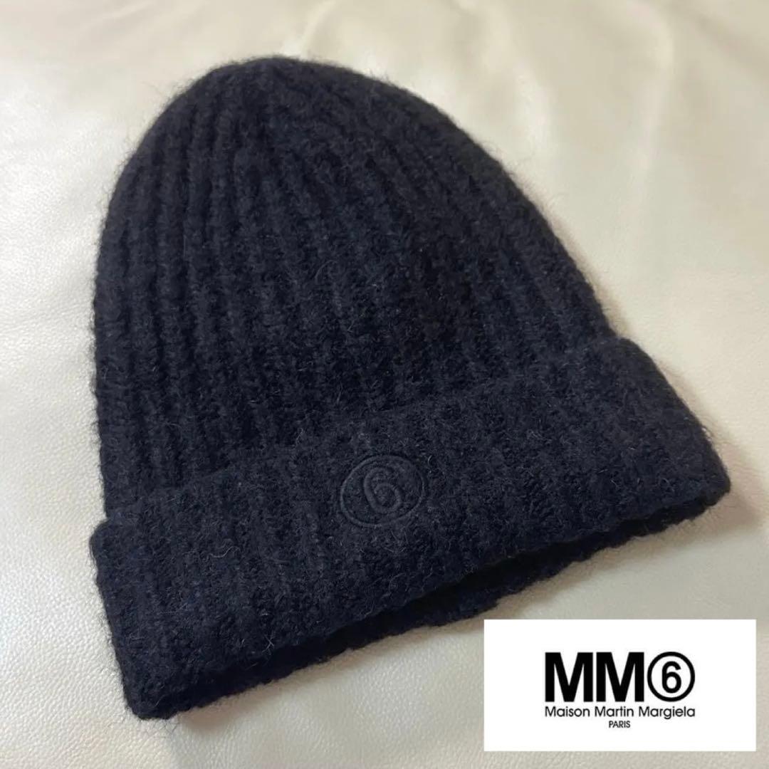 Maison Margiela MM6 ブラックニット帽