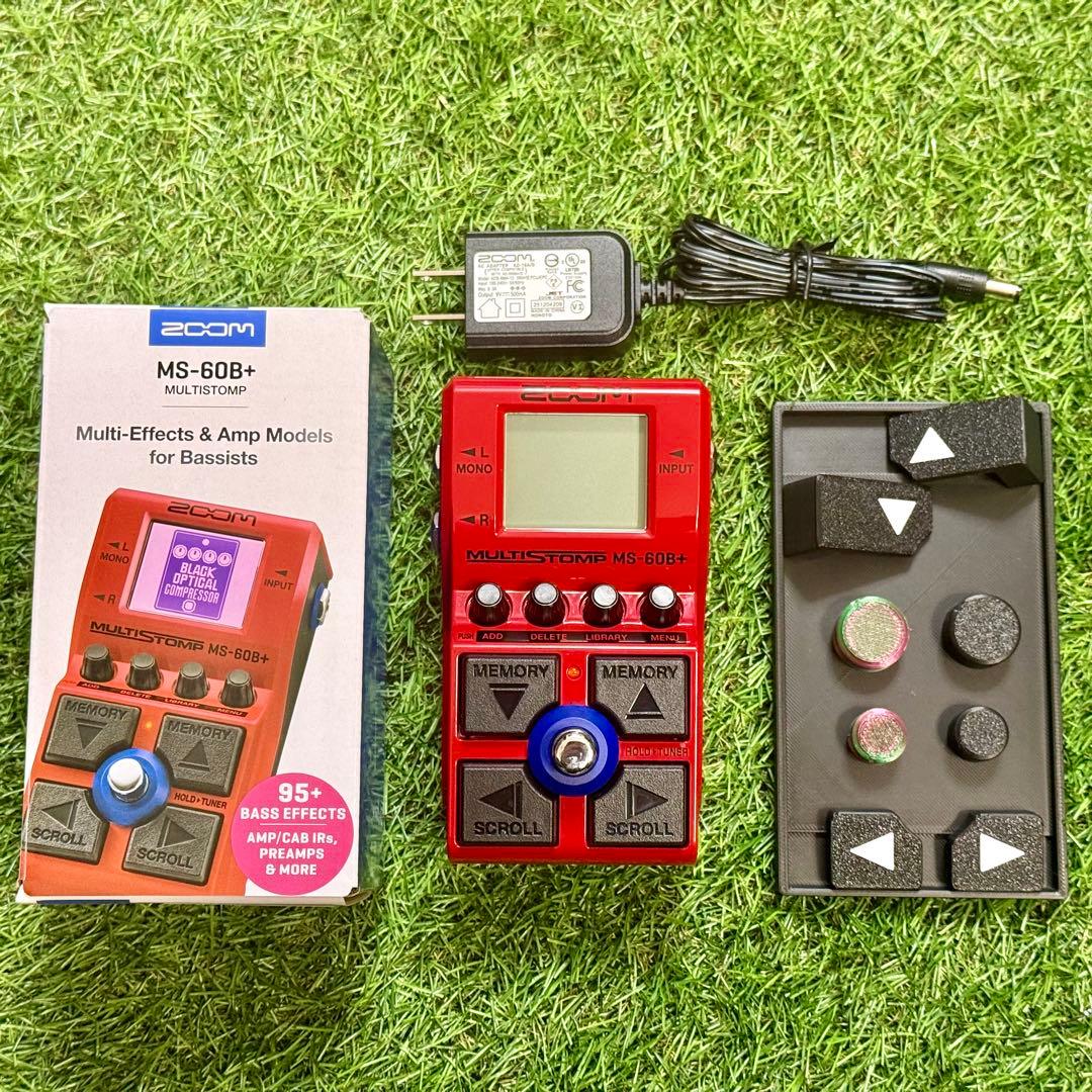 【極美品】 ZOOM MS-60B ベース用マルチエフェクター フルセット