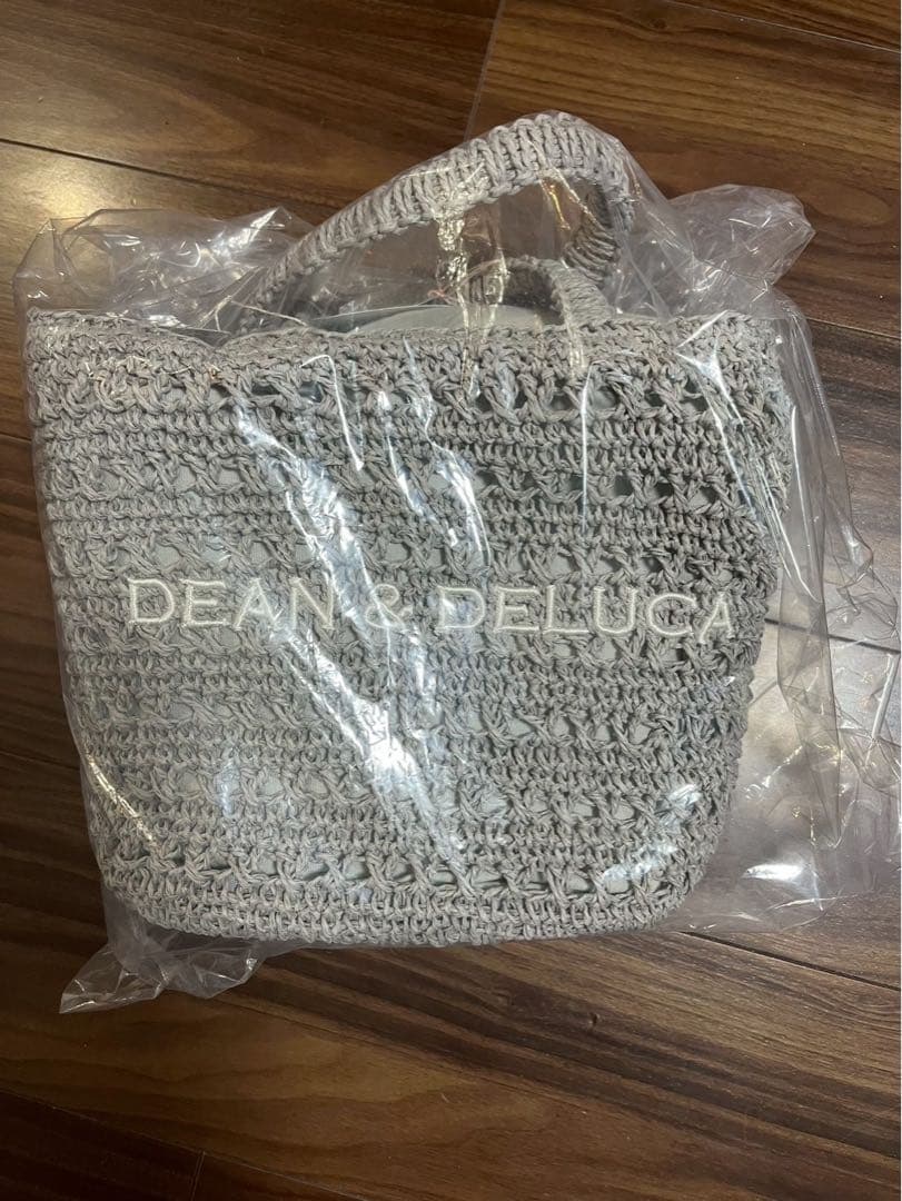 DEAN&DELUCA BEAMS COUTURE クロッシェバスケットバッグ
