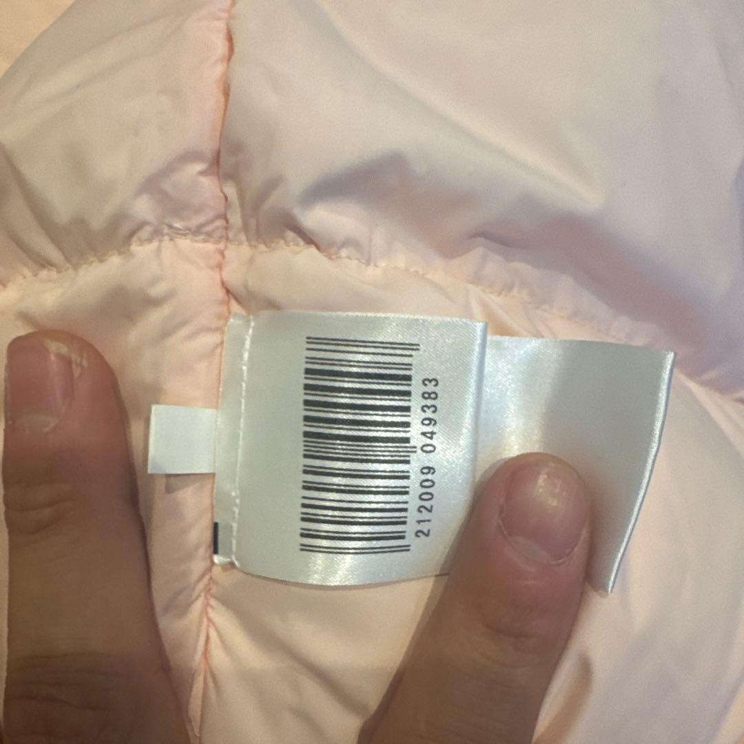 MONCLER ピンク おくるみ 212009 049383