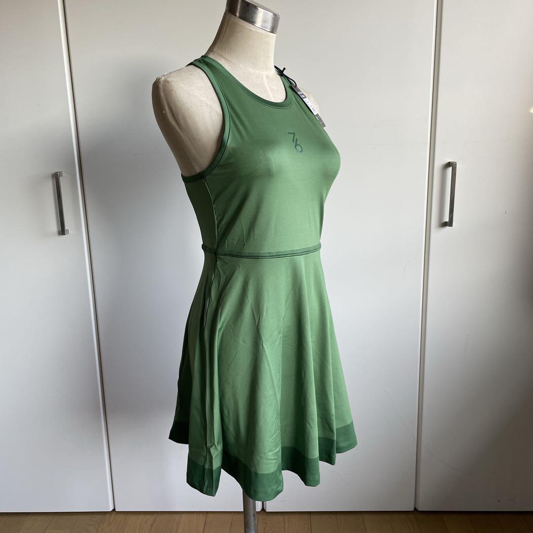 日本初上陸　セブンシックス　テニスウェア　ワンピース　グリーン　M