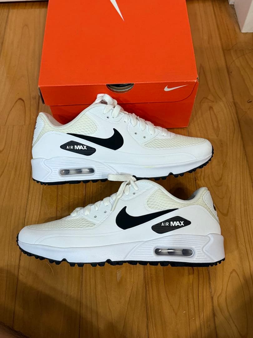新品未使用　25.5㎝　ナイキ エアーマックス90G ゴルフ　シューズ
