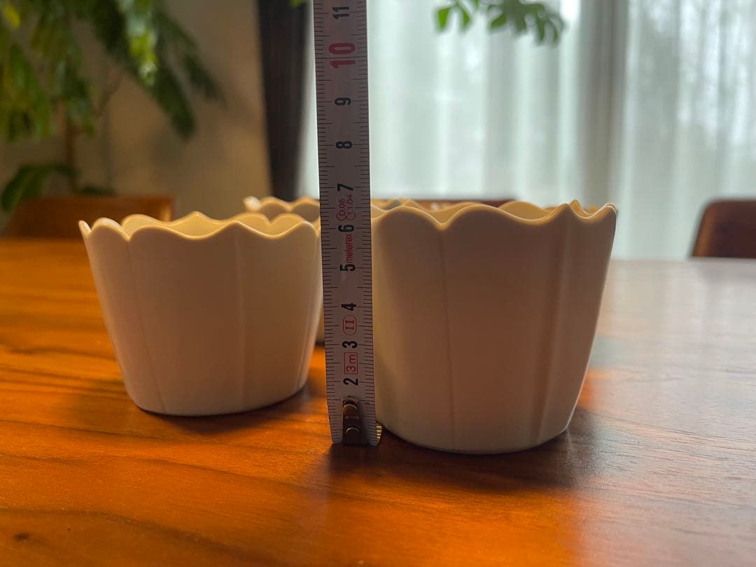 臼杵焼 稜花蕎麦猪口 白 White 4個セット