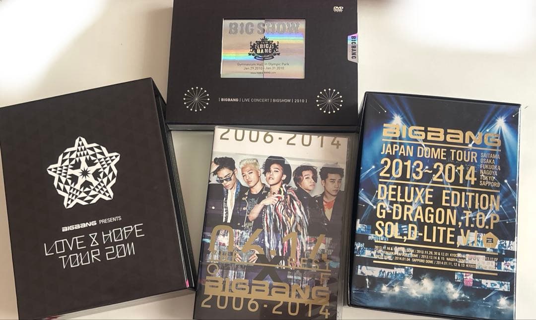BIGBANG live DVDセット　バラ買い可！