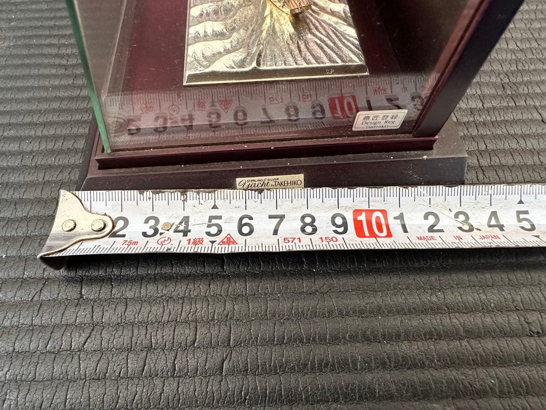 銀製 武比古 置物ヨット７号(フルセール)　TAKEHIKO　美品　SILVER