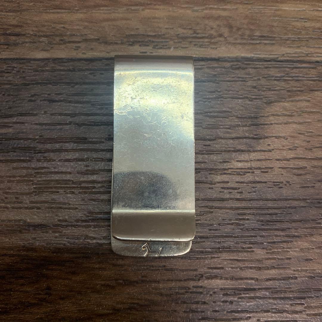 中古 ホピ族 ベアパウ シルバー マネークリップ インディアンジュエリー