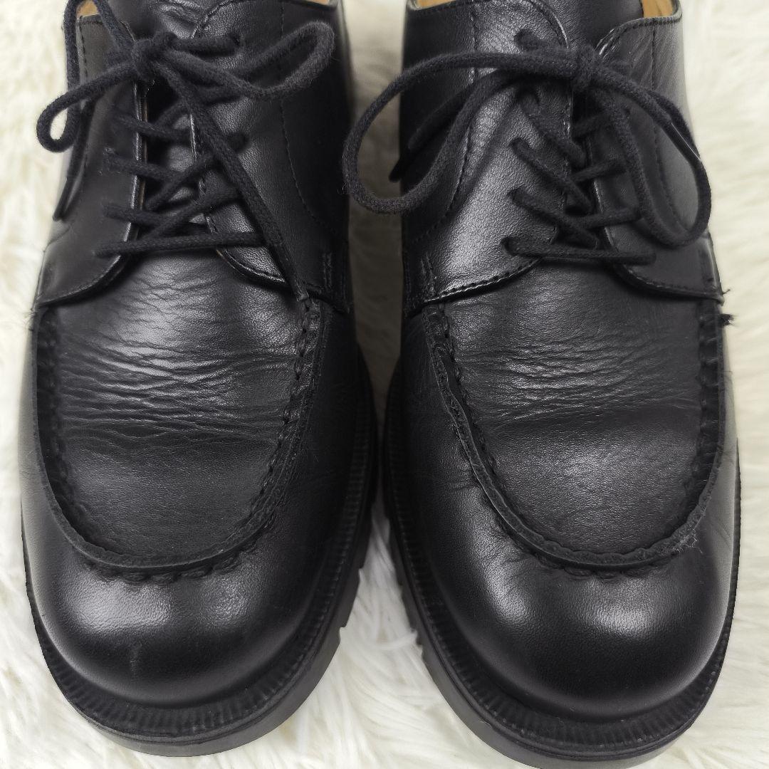 ✨極美品✨ クレマン フローダ レースアップシューズ レザー Uチップ 黒