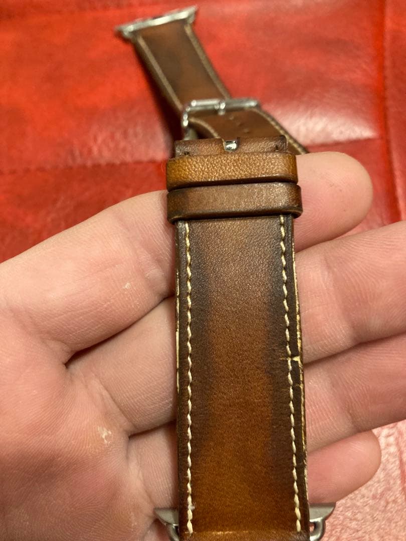 エルメス　Apple Watch 42mm 44mm用　ディプロイアントバックル