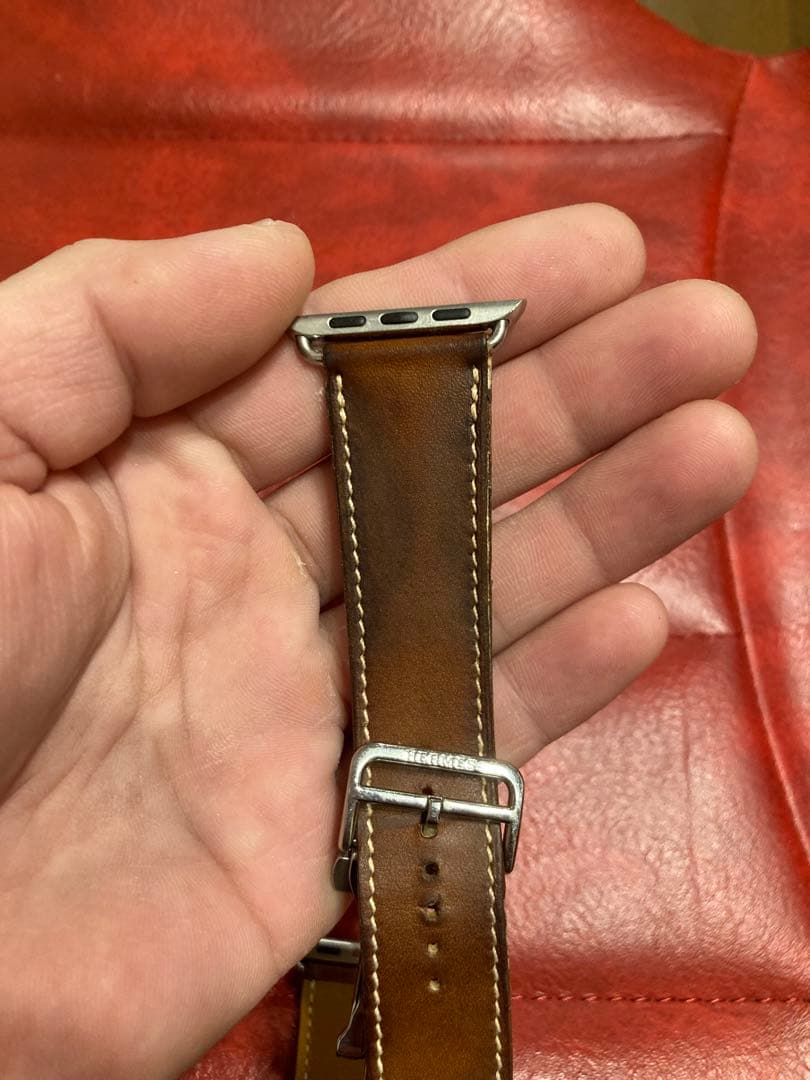 エルメス　Apple Watch 42mm 44mm用　ディプロイアントバックル