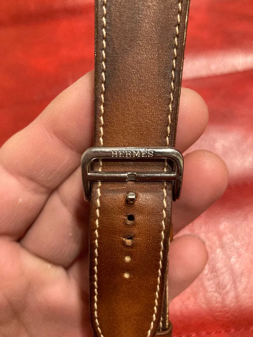 エルメス　Apple Watch 42mm 44mm用　ディプロイアントバックル