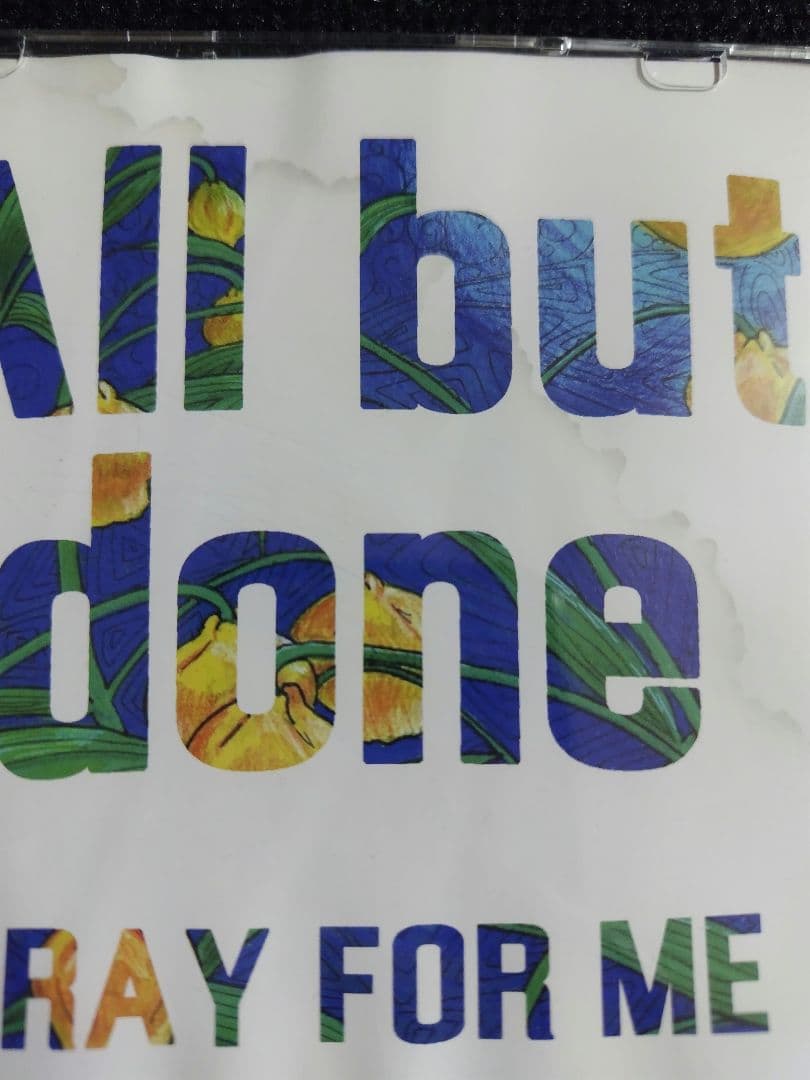 廃盤デモCD！！All but done PRAY FOR ME