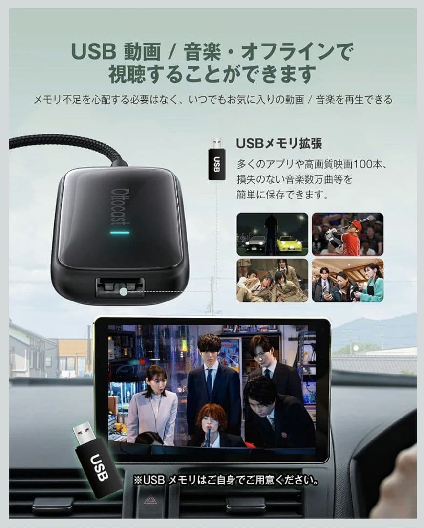 【新品未使用】Ottocast Play2Video Ultra　carplay