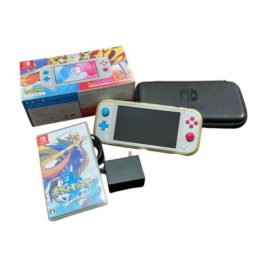 Nintendo Switch Lite本体+ソフト+ケース
