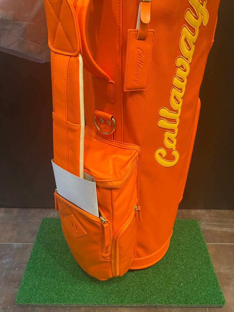 callaway キャロウェイ サンセット キャディバッグ オレンジ
