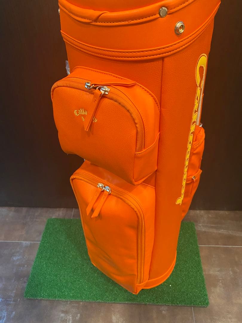 callaway キャロウェイ サンセット キャディバッグ オレンジ