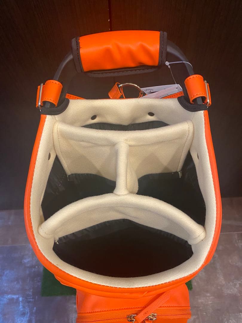 callaway キャロウェイ サンセット キャディバッグ オレンジ