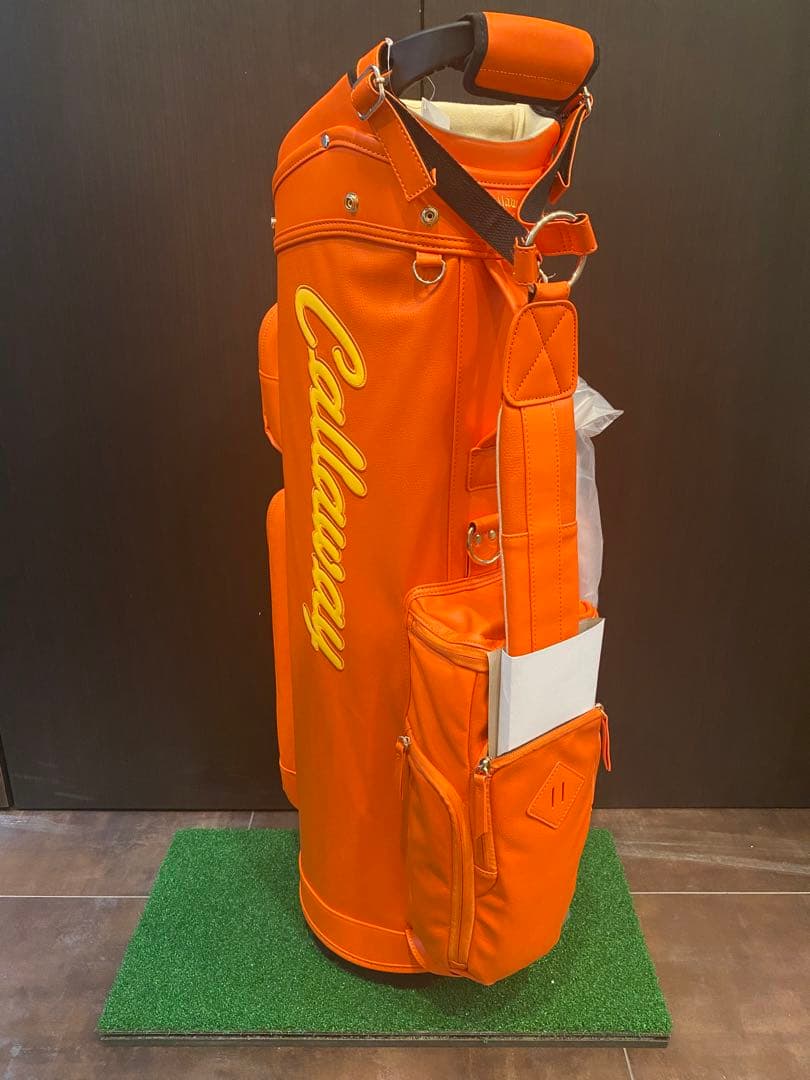 callaway キャロウェイ サンセット キャディバッグ オレンジ