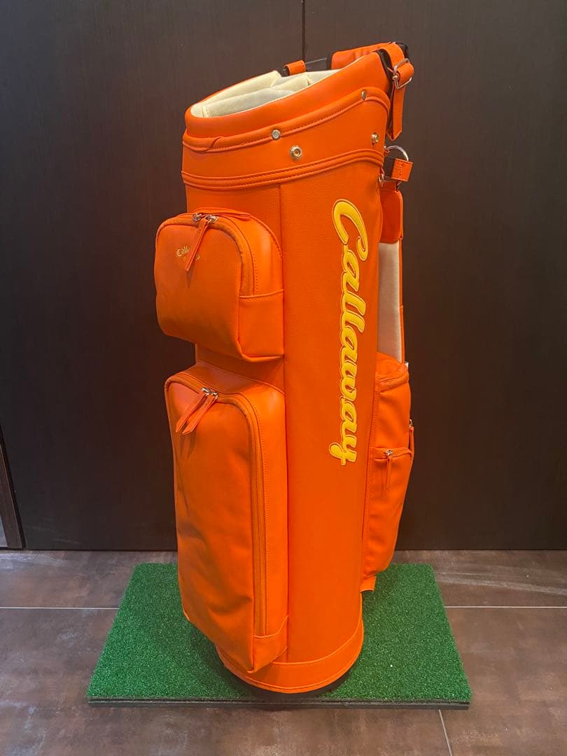callaway キャロウェイ サンセット キャディバッグ オレンジ