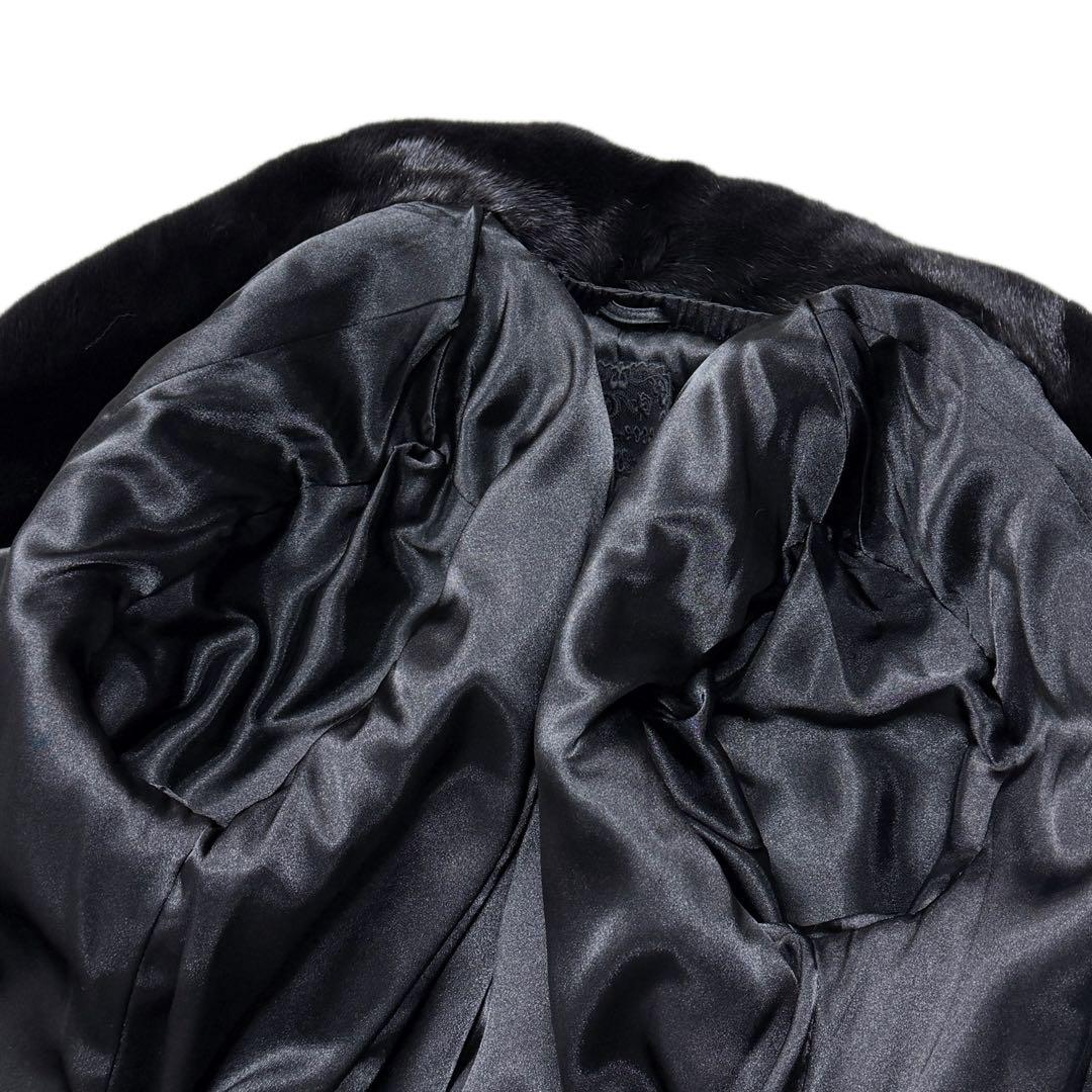 未使用　サガミンクロイヤル　シェアードミンク　ファーコート　XL相当　毛並み◎