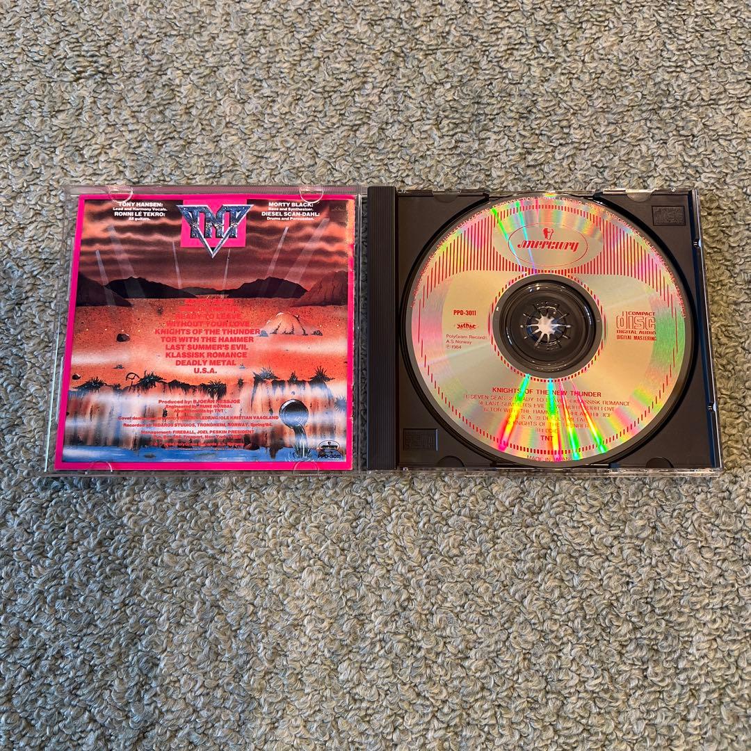 北欧メタル　TNT 国内初回盤含む帯付CD5枚セット