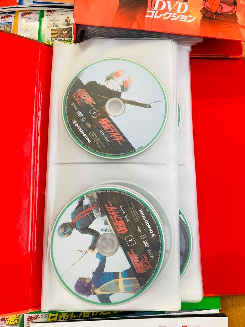 仮面ライダー　ディアゴスティーニ　DVDコレクション 昭和　ほぼ全巻