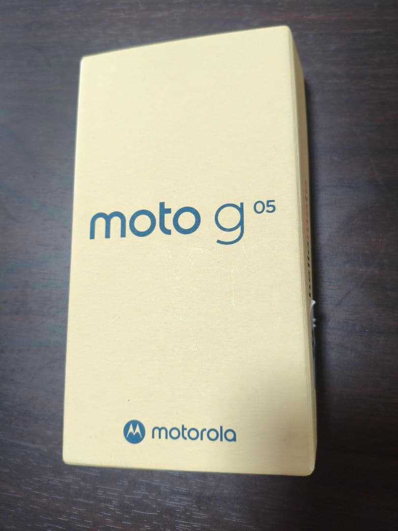 motorola moto g05 本体