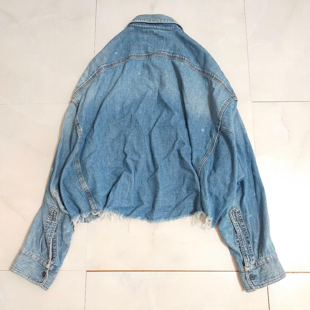 希少✨R13 クロップド　デニムシャツ　ジャケット　ドゥーズィエムクラス取扱