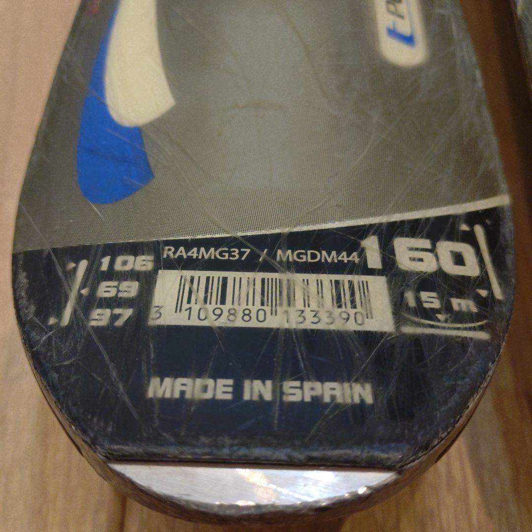 RA4MG37 160cm スキー板 ビンディング