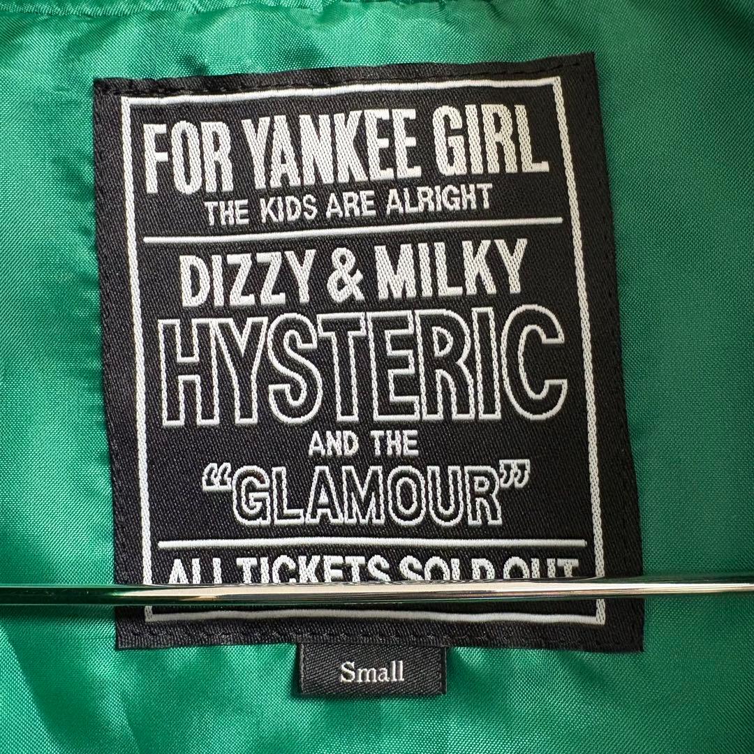 美品★ヒステリックグラマー⬛︎VIXEN GIRL刺繍 ヴァーシティジャケット⬛︎S