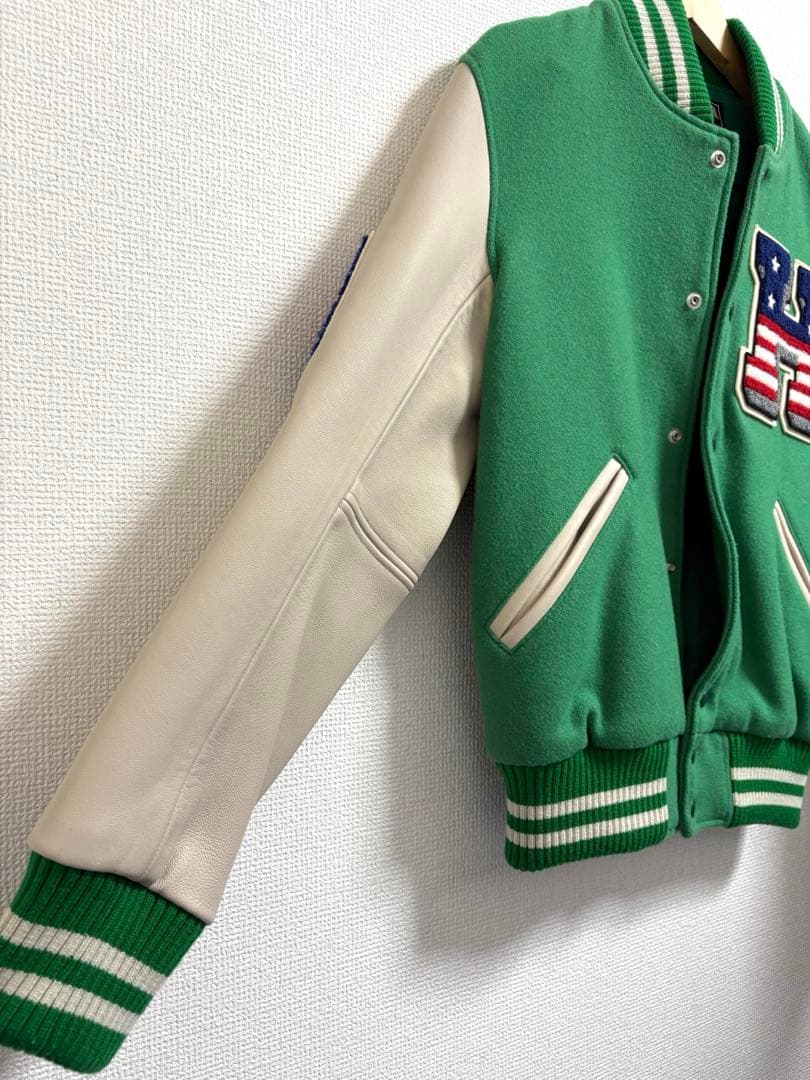 美品★ヒステリックグラマー⬛︎VIXEN GIRL刺繍 ヴァーシティジャケット⬛︎S