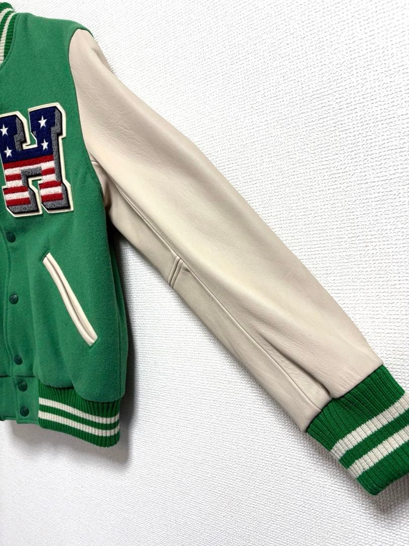 美品★ヒステリックグラマー⬛︎VIXEN GIRL刺繍 ヴァーシティジャケット⬛︎S