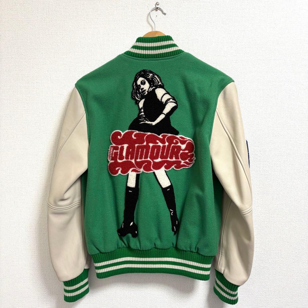 美品★ヒステリックグラマー⬛︎VIXEN GIRL刺繍 ヴァーシティジャケット⬛︎S