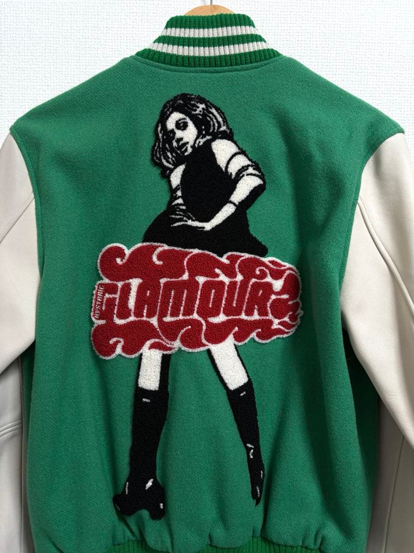 美品★ヒステリックグラマー⬛︎VIXEN GIRL刺繍 ヴァーシティジャケット⬛︎S