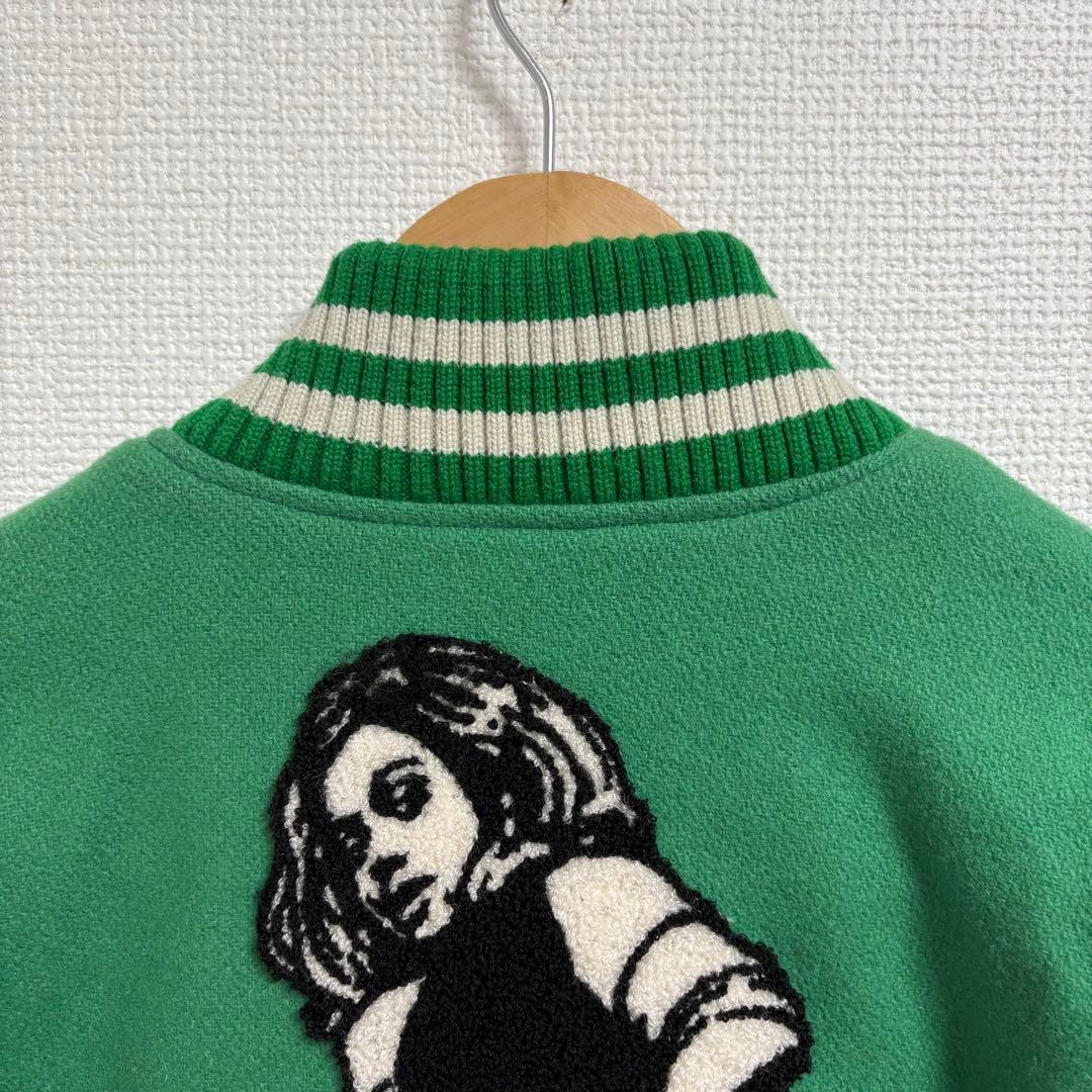 美品★ヒステリックグラマー⬛︎VIXEN GIRL刺繍 ヴァーシティジャケット⬛︎S