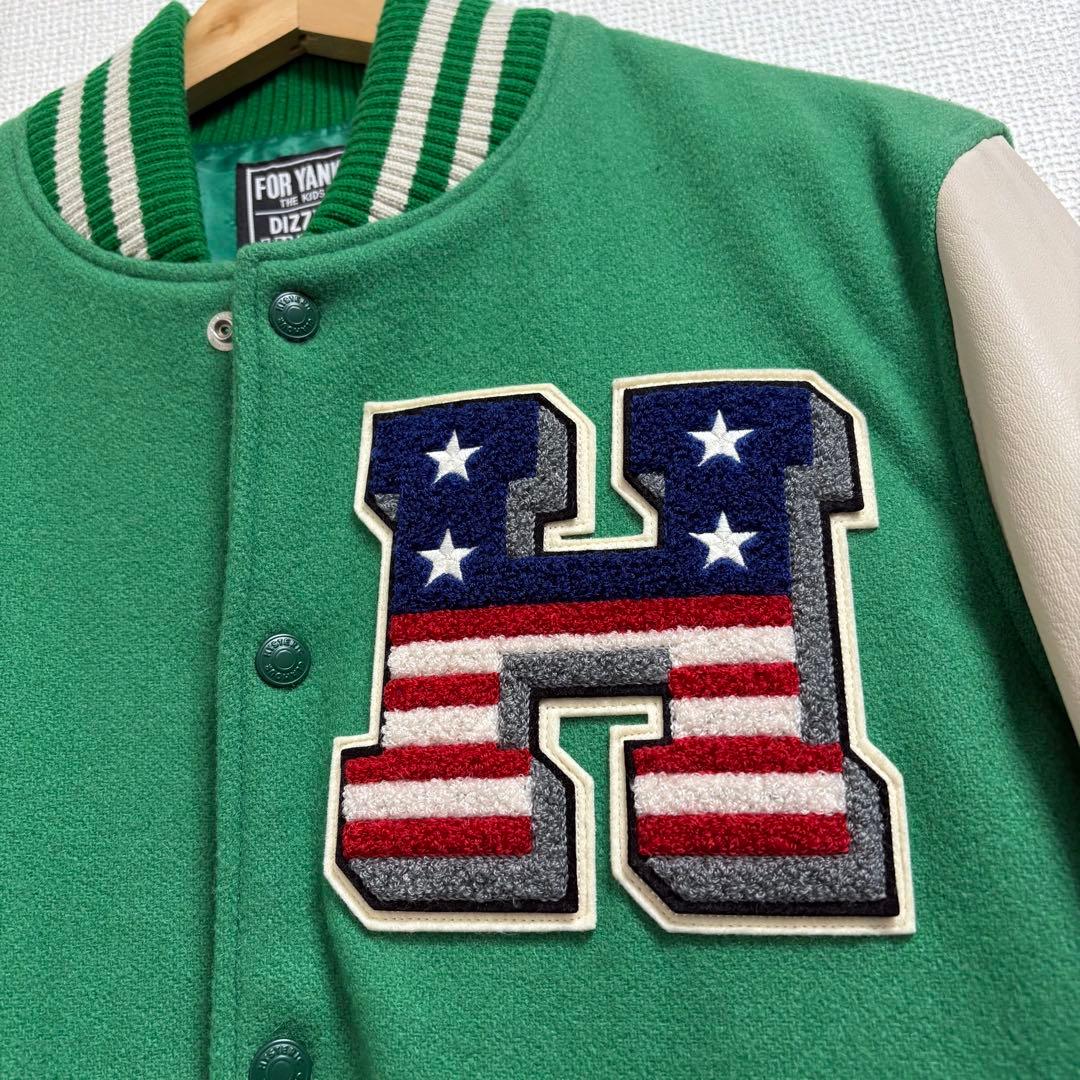 美品★ヒステリックグラマー⬛︎VIXEN GIRL刺繍 ヴァーシティジャケット⬛︎S