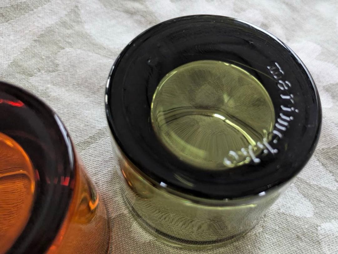  kivi キャンドルホルダー セビリアオレンジ、モスG セット