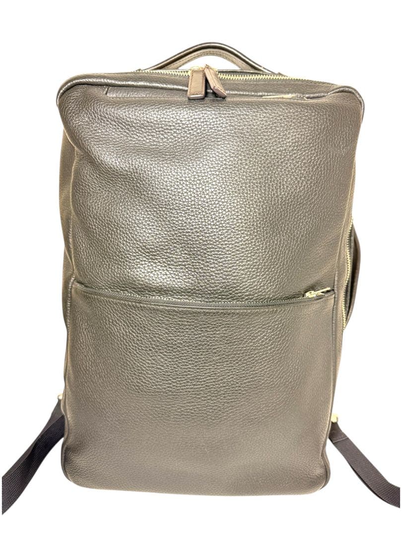 美品☆ファイブウッズ リュック 3way ハンドバッグ ビジネスバッグ レザー