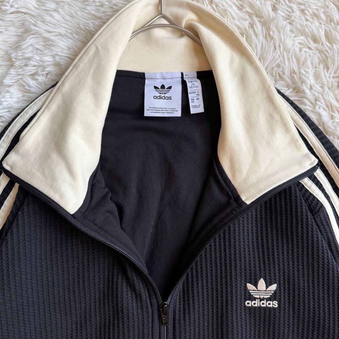 【韓国限定✨️】adidas トラックジャケット ワッフル ベッケンバウアー 黒