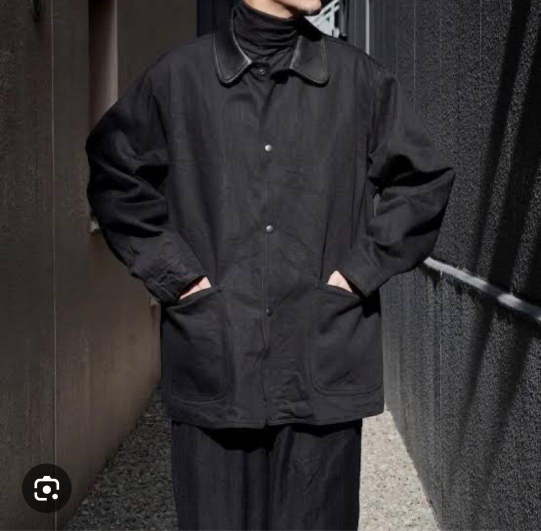 COMOLI 25AW デニムレザーワークジャケット　サイズ2 新品未使用